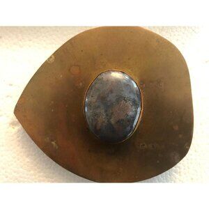 Men's Brown Vintage Heart Style Antique Classic Lightweight Belt Buckle